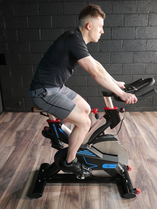 stationary spin bike