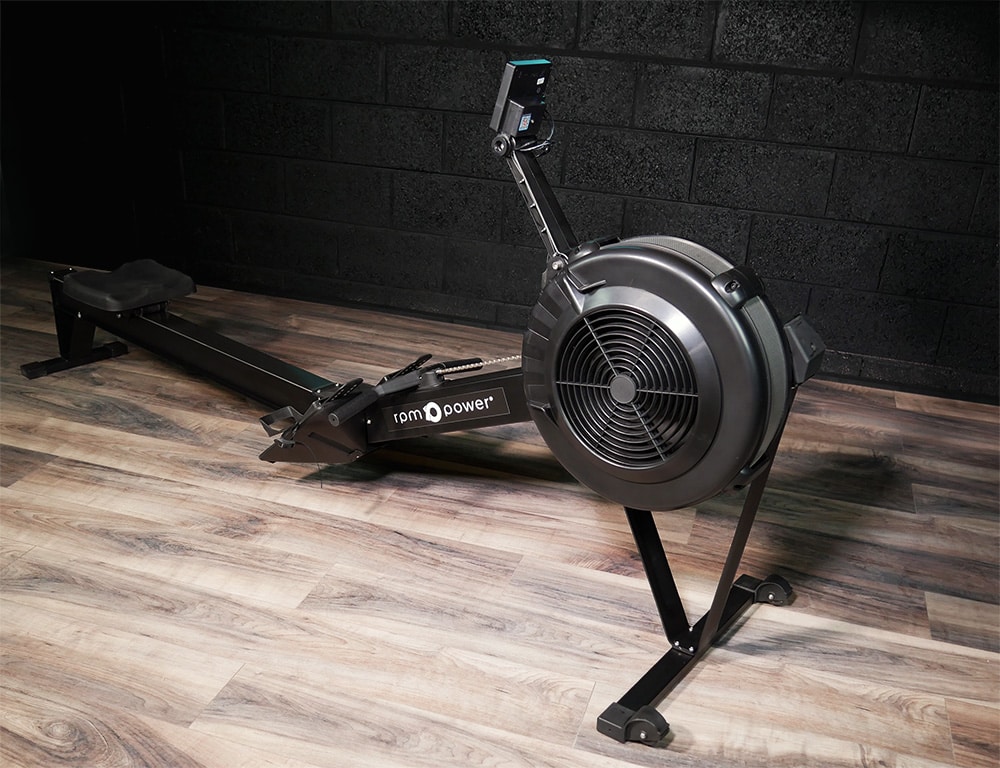 air rower, air rowing machine rpm power