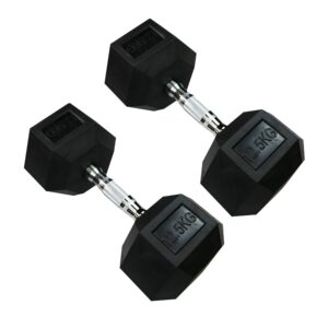 12.5 KG hexagonal dumbbells