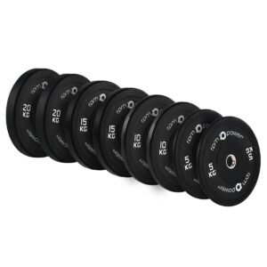 100kg Bumper Plate Set